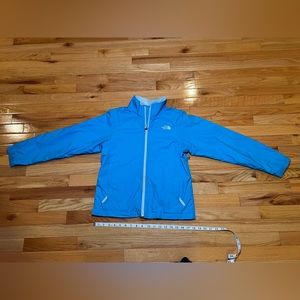 Girls North Face Large Blue Lightweight Jacket
